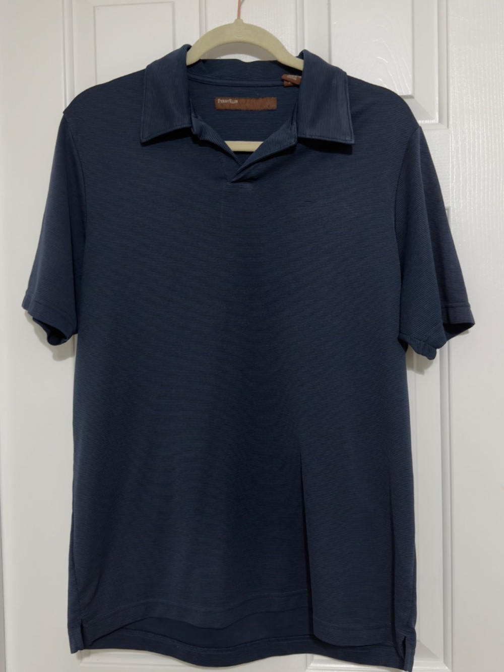 Perry Ellis Navy Blue Polo